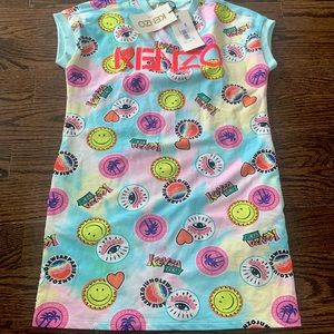 Brand new with tags Kenzo girls tshirt dress size 12